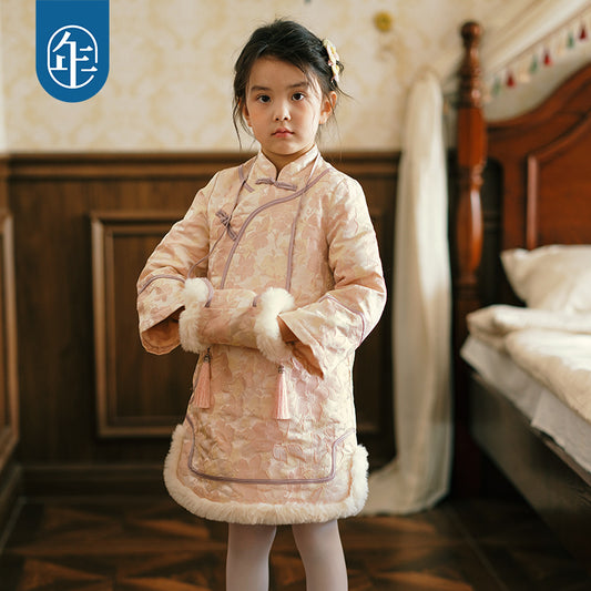 Jiaojiao Qipao Coat for Kids