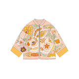 321 Bunny Printing Jacket-12-color WBG First Peach Pink -  NianYi, Chinese Traditional Clothing for Kids