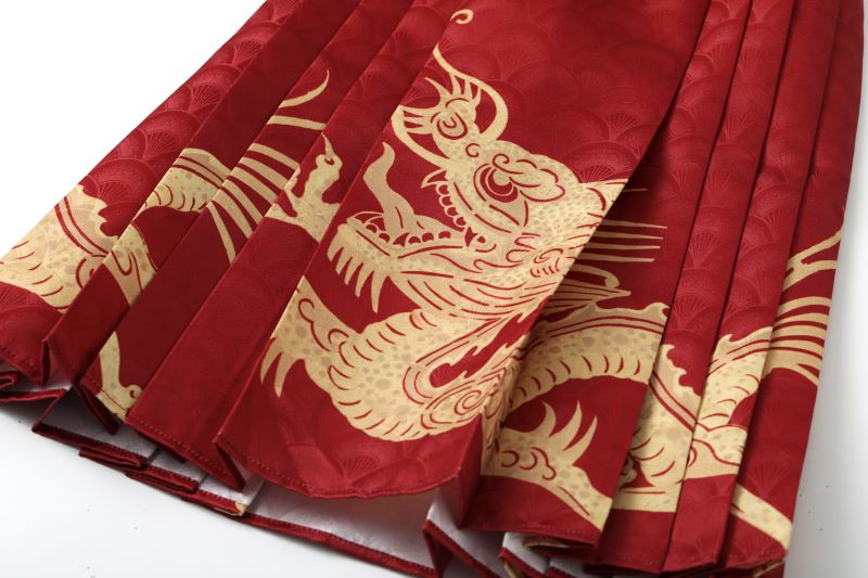 Dragon Loong Auspicious Dragon Mamian Hanfu Dress-9 -  NianYi, Chinese Traditional Clothing for Kids
