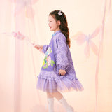 Floral Journey Garden Poem Flare Hemline Tutu Dress-4 -  NianYi, Chinese Traditional Clothing for Kids