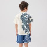 Dragon Loong Chinese Characters Tee-6 -  NianYi, Chinese Traditional Clothing for Kids