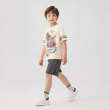 Dragon Loong Palace of Dragon King Graphic Shorts-7 -  NianYi, Chinese Traditional Clothing for Kids