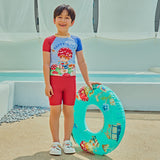 Animal Friends Graphic Float Inflatable Tube for Kids