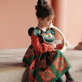 Tang Palace Banquet Hanfu Dress-3 -  NianYi, Chinese Traditional Clothing for Kids