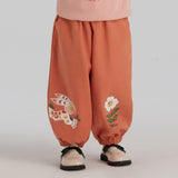 Happy Bunny Lantern Pant-2 -  NianYi, Chinese Traditional Clothing for Kids