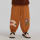Happy Bunny Lantern Pant-9-color Autumn Color -  NianYi, Chinese Traditional Clothing for Kids