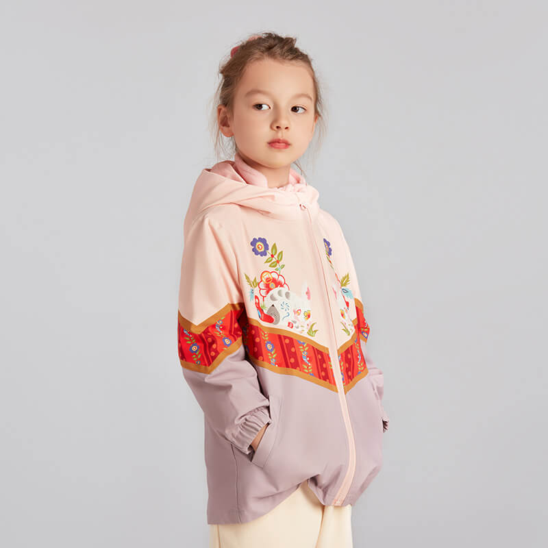 321 Bunny Winter Jacket-2 -  NianYi, Chinese Traditional Clothing for Kids