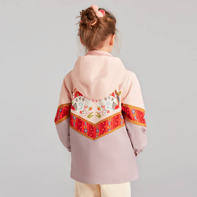 321 Bunny Winter Jacket-3 -  NianYi, Chinese Traditional Clothing for Kids