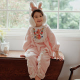 Cute Bunny Homewear-1 -  NianYi, Chinese Traditional Clothing for Kids