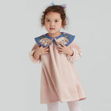 Velvet Happy Bunny Dress-6 -  NianYi, Chinese Traditional Clothing for Kids