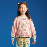 Cozy Bunny Sweatshirt-1 -  NianYi, Chinese Traditional Clothing for Kids
