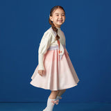 Flare Hem Overall Dress Without Tee-7 -  NianYi, Chinese Traditional Clothing for Kids