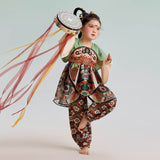 Flying Apsara Hanfu Pants Set-10 -  NianYi, Chinese Traditional Clothing for Kids