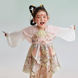 Flying Apsara Hanfu Pants Set-13 -  NianYi, Chinese Traditional Clothing for Kids
