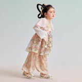 Flying Apsara Hanfu Pants Set-14 -  NianYi, Chinese Traditional Clothing for Kids