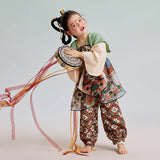 Flying Apsara Hanfu Pants Set-3 -  NianYi, Chinese Traditional Clothing for Kids
