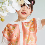 Butterfly Puritan Collar Shirt-2 -  NianYi, Chinese Traditional Clothing for Kids
