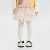 Dragon Long Fluffy Layered Tutu Dress-1 -  NianYi, Chinese Traditional Clothing for Kids