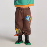 Dragon Long  Lantern Pant-2 -  NianYi, Chinese Traditional Clothing for Kids