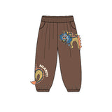 Dragon Long  Lantern Pant-8-color WBG Beige -  NianYi, Chinese Traditional Clothing for Kids