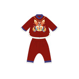 Lucky Bunny Chinese Baby Suit-6 -  NianYi, Chinese Traditional Clothing for Kids