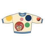 Polka Dots Sweatshirt-5 -  NianYi, Chinese Traditional Clothing for Kids