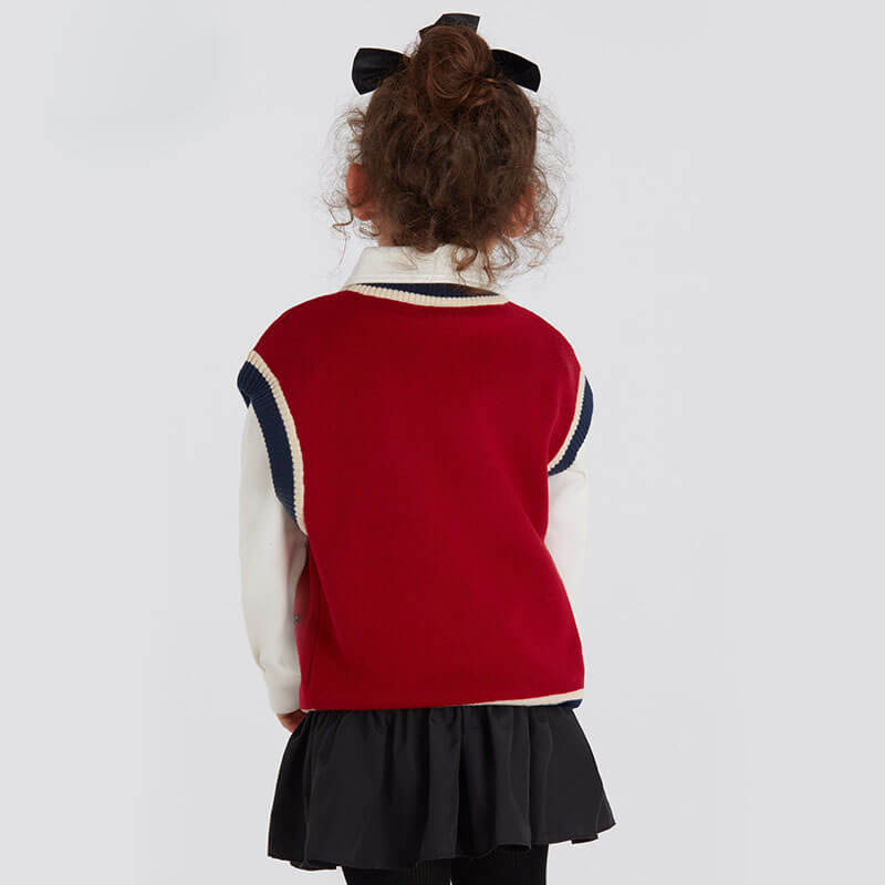 Lucky Bunny Vest-2 -  NianYi, Chinese Traditional Clothing for Kids