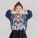 Incredible Beast Panda Sweater-1 -  NianYi, Chinese Traditional Clothing for Kids