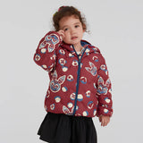 Lucky Bunny Head Downcoat-1 -  NianYi, Chinese Traditional Clothing for Kids