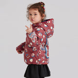 Lucky Bunny Head Downcoat-7 -  NianYi, Chinese Traditional Clothing for Kids