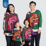 Incredible Beast Dragon Long Sweater for Kids