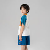 Bear Explorer Color Block Raglan Sleeve Tee-7 -  NianYi, Chinese Traditional Clothing for Kids