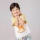 Bear Explorer Colorblock Raglan Tee-10 -  NianYi, Chinese Traditional Clothing for Kids