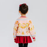 Dragon Long Dragons Playing with Pearls Colorblock Sweaters-13 -  NianYi, Chinese Traditional Clothing for Kids