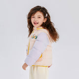 Dragon Long Colorblock Dragon Illustration Down Jacket-11 -  NianYi, Chinese Traditional Clothing for Kids
