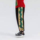 Dragon Long Sideline Dragon Illustration Sweatpants-7 -  NianYi, Chinese Traditional Clothing for Kids