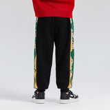 Dragon Long Sideline Dragon Illustration Sweatpants-8 -  NianYi, Chinese Traditional Clothing for Kids