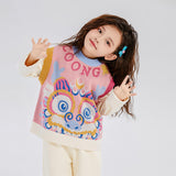 Dragon Long Love and Luck Joyful Dragon Vest-2 -  NianYi, Chinese Traditional Clothing for Kids