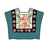 NianYi-Chinese-Traditional-Clothing-for-Kids-Floral Jounrey Square T-Shirt-N102041-9