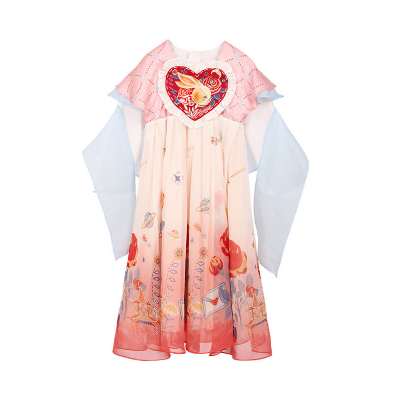 NianYi-Chinese-Traditional-Clothing-for-Kids-Floral Journey Heartbeat Hanfu Dress-N1223109D02-4