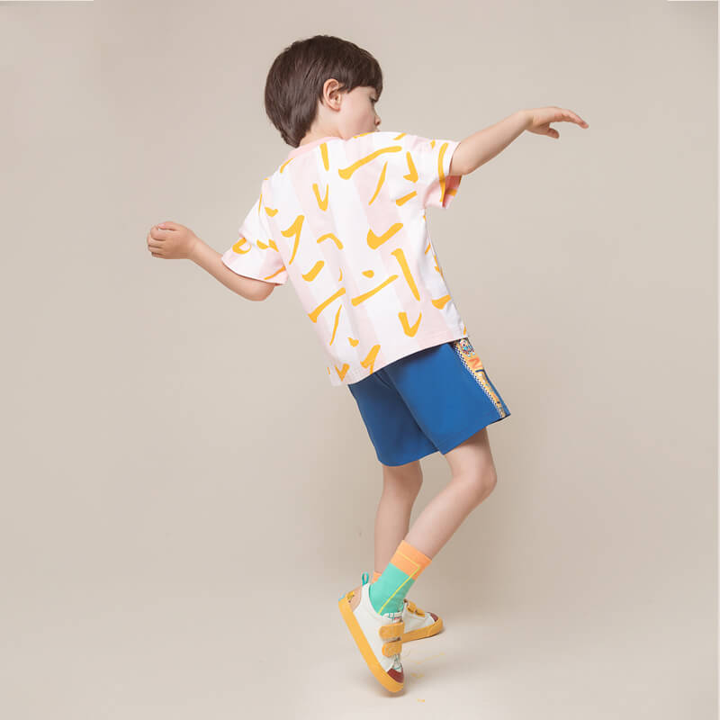 NianYi-Chinese-Traditional-Clothing-for-Kids-Jianghu Calligraphy T-Shirt-N402041-10