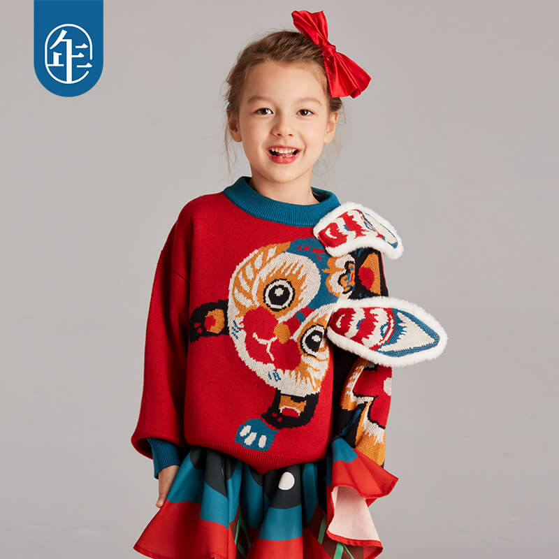 NianYi-Chinese-Traditional-Clothing-for-Kids-Lucky Bunny Fun Sweater-N4224091A07-2