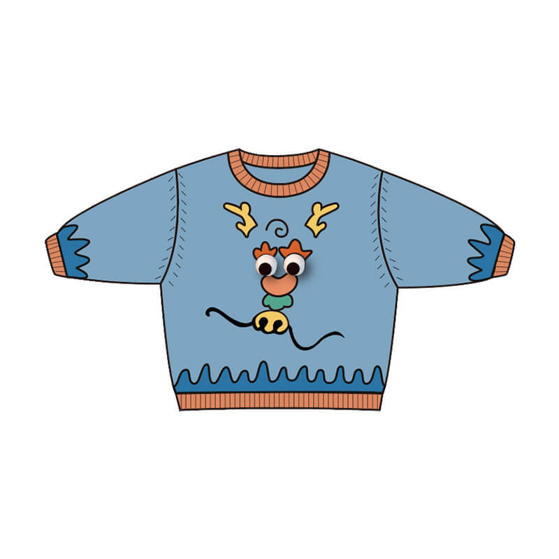 NianYi-Chinese-Traditional-Clothing-for-Kids-Lucky Bunny style Sweater-N4224096A07-Color-WBG-Star Blue-10