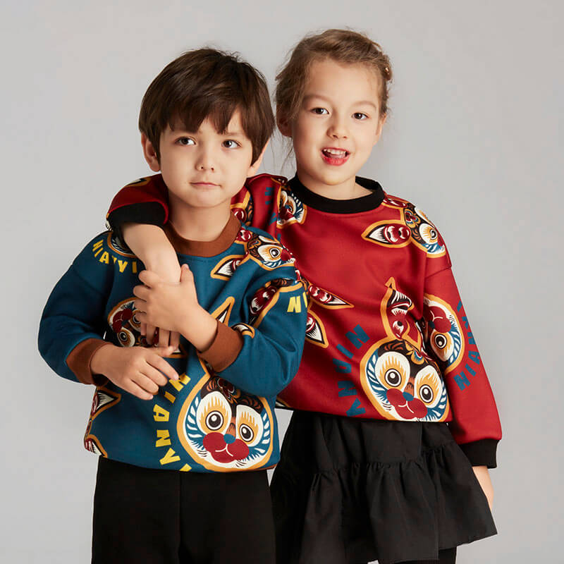 NianYi-Chinese-Traditional-Clothing-for-Kids-Lucky Tailor Bunny Sweatshirt-N4224063A06-4