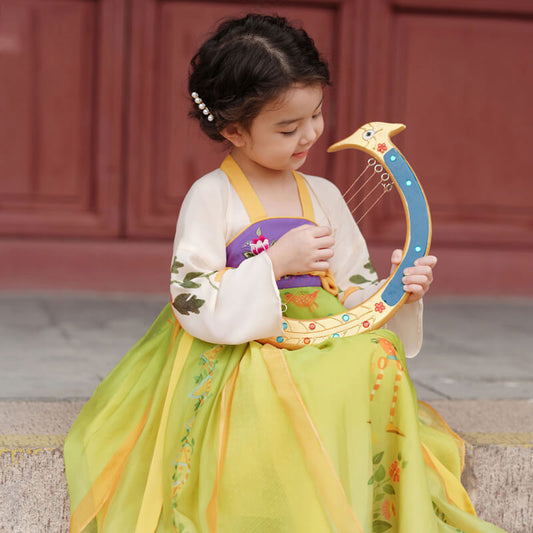 NianYi-Chinese-Traditional-Clothing-for-Kids-Oriental Lantern Festival Hanfu Dress-N102003-2