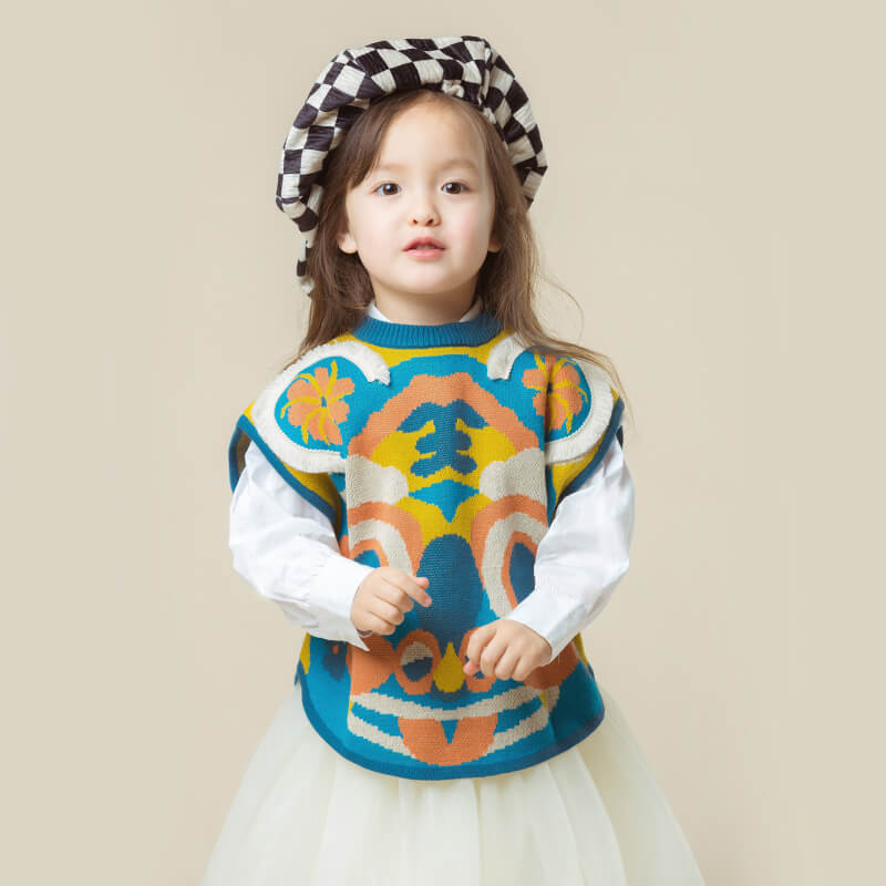 NianYi-Chinese-Traditional-Clothing-for-Kids-Playing Tiger Head Vest-N402024-3