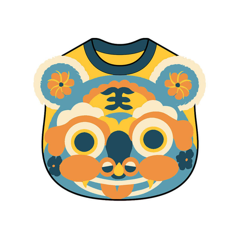 NianYi-Chinese-Traditional-Clothing-for-Kids-Playing Tiger Head Vest-N402024-6