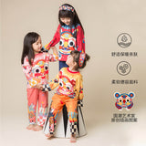 NianYi-Chinese-Traditional-Clothing-for-Kids-Playing Tiger Homewear-N401034-5