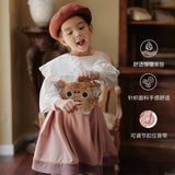 NianYi-Chinese-Traditional-Clothing-for-Kids-Printed Tiger Head Skirt-N101122-3