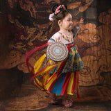 NianYi-Chinese-Traditional-Clothing-for-Kids-Silk Road Colorful Hanfu Dress-N101100-1